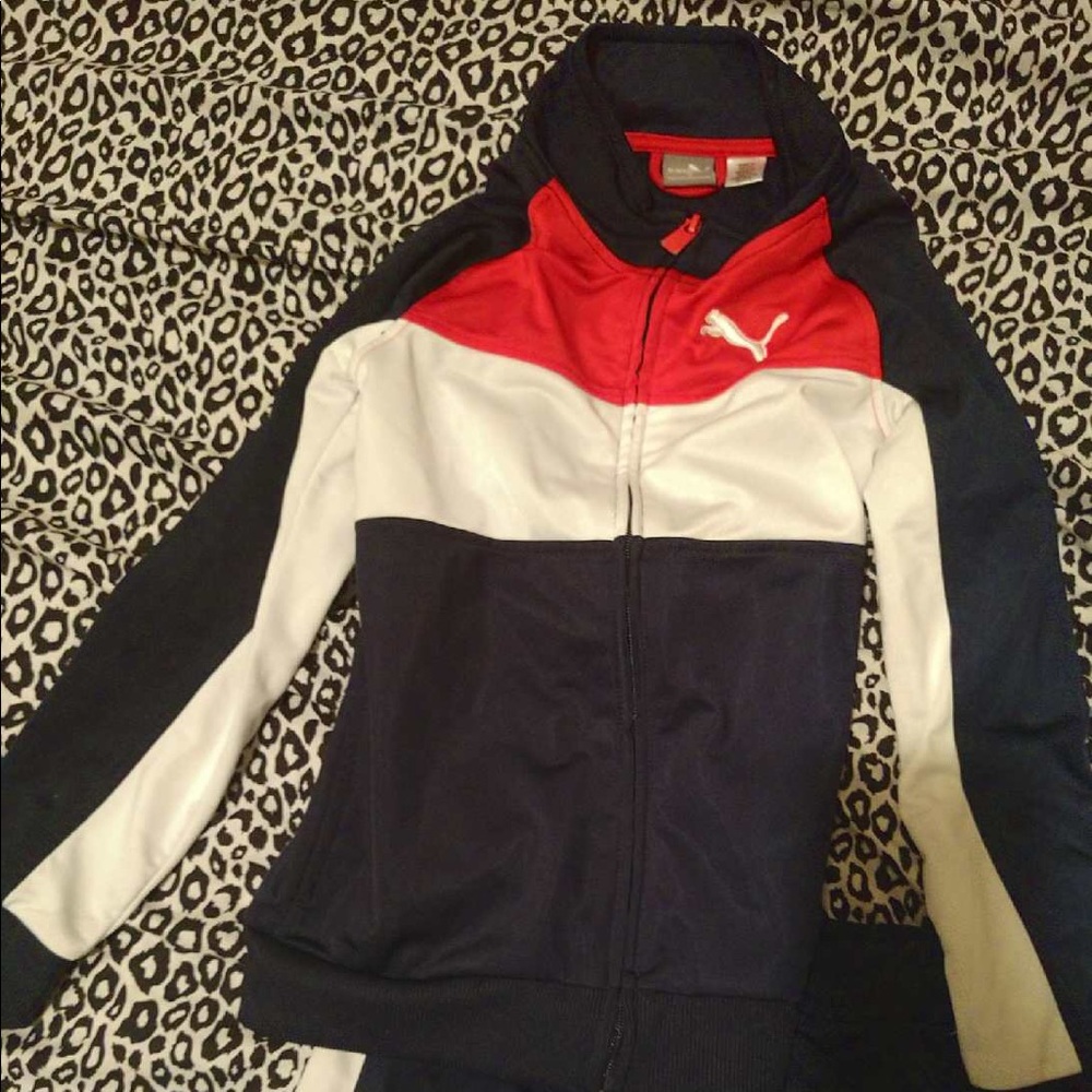 Puma Warm Up Sweet-suit size 7 in Boys